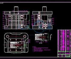 What are technical requirements of mold general assembly drawing?