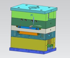 What are the structures of the plastic mold