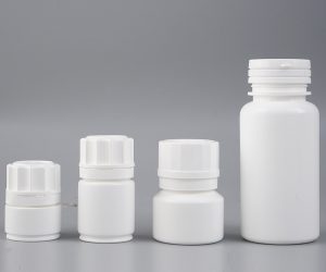 Injection molded CR low-density polyethylene moisture-proof combination bottle moisture-proof cap plastic bottle cap drying integrated pressure spinning cap