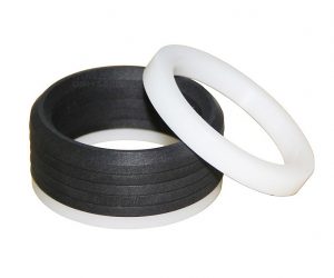 V-shaped composite sealing ring DVR oil pressure V-shaped sealing element shaft composite sealing oil seal ring